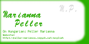 marianna peller business card